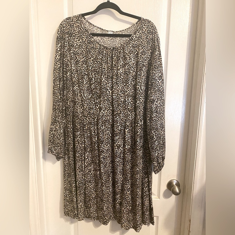 Leopard Print Dress